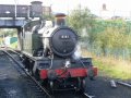 24th September 2006 - Great Central Railway - GWR Tank Engine 4141 in Loughborough Station