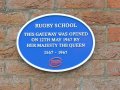 1st October 2007 - Rugby World Cup - Rugby School Gateway Plaque