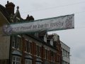 1st October 2007 - Rugby World Cup - Banner by Clock Tower, Market Place, Rugby Town Centre