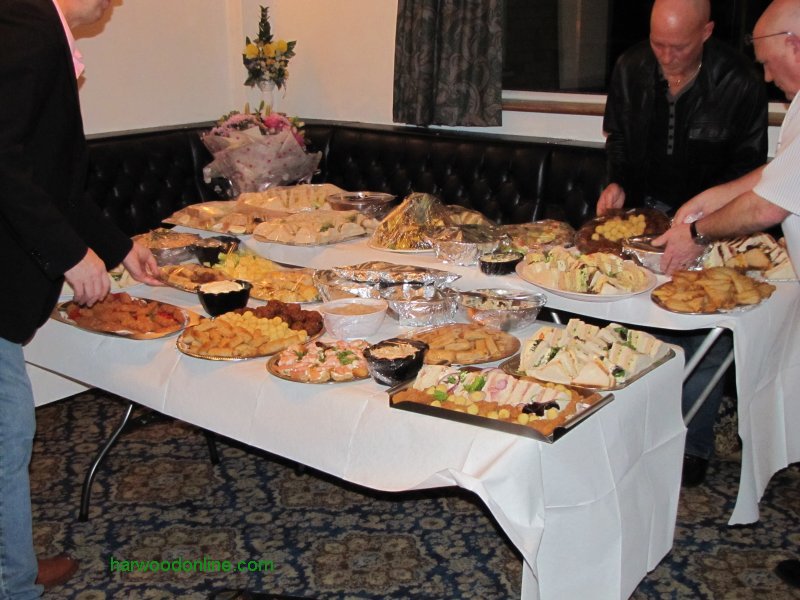 5th February 2011 - Betty's 90th Birthday Celebrations - Lillington Club - Refreshments (Click Here to Return to Betty's Birthday Photographs)