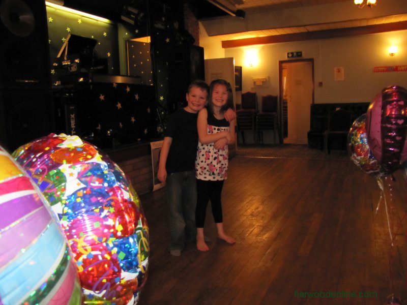 5th February 2011 - Betty's 90th Birthday Celebrations - Lillington Club - Tom & Friend on Dance Floor (Click Here to Return to Betty's Birthday Photographs)