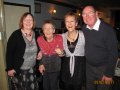 5th February 2011 - Betty's 90th Birthday Celebrations - Lillington Club - Jennifer, Auntie Betty, Lyn & Derek