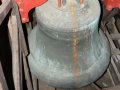 6th February 2007 - Preparation for Lillington Bells Restoration - St Mary's No. 6 Bell which was Cast in 1480