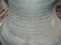 15th February 2007 - Lillington Bells Restoration - 5th Bell Inscription, Dedicated to Mary Bidmead Stratton