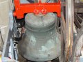 17th May 2007 - Lillington Bells Restoration - Restored Fourth Bell Ready for Ringing