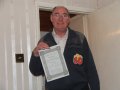 4th December 2005 - Lillington Tower Quarter Peal - Derek & Sponsored Quarter Peal Certificate