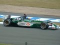 Silverstone GP - Mark Webber (Jaguar) at Vale - 18th July 2003
