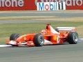 Silverstone GP - Micheal Schumacher (Ferrari) at Stowe - 19th July 2003