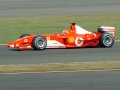 Silverstone GP - Micheal Schumacher (Ferrari) at Stowe - 19th July 2003