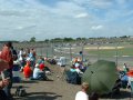 Silverstone GP - Racing Fans at Club Corner - 19th July 2003