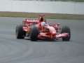 21st June 2007 - Silverstone, England - Filipe Massa Driving Ferrari at Luffield