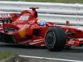 21st June 2007 - Silverstone, England - Filipe Massa & Ferrari in Pit Lane