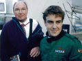 Derek & Fernando Alonso (Jaguar Test Driver) - 4th June 2002