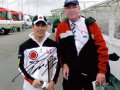 Derek & Takuma Sato at Silverstone (BAR Honda) - 1st June 2004
