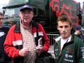 Derek & Christian Klein (Jaguar Test Driver) - 2nd June 2004