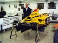 15 October 1998 - Silverstone - Derek next to Ralf's Japanese GP Car