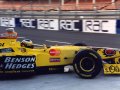 15 October 1998 - Silverstone - Pedro de la Rosa Leaving Garage