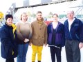 15 October 1998 - Silverstone - Ralf Schumacher meets Jackie, Tracey, Clare & Derek