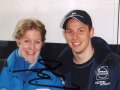 Tracey Harwood & Jenson Button (Williams BMW) - 12th April 2000