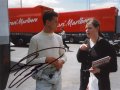 Clare Harwood & David Coulthard (McLaren Mercedes) - 23rd May 1997