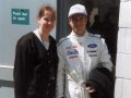 Clare & Rubens Barrichello (Stewart Ford) - 28th May 1997