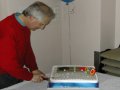 2nd May 2003 - Phil Cutting Birthday Cake