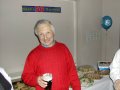 2nd May 2003 - Phil Paine with first pint at his Surprise 50th Birthday Party