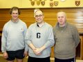 20th February 2008 - Leamington League Division One - Wellesbourne Team - Pete Dunnett, Gary Stewart & Alan Cotton