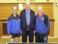 20th February 2008 - Leamington League Division One - WCC 'B' - Simon Griew, Derek Harwood & Keith Fellows