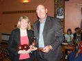 16th May 2008 - L&DTTA - Presentation Evening - Division 'A' Runner's Up - Sue Clarke & Derek Harwood