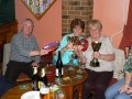 16th May 2008 - Leamington & District Table Tennis Association Closed Tournament - Presentation Evening - Brian Aston & the Girls with St Georges Trophies
