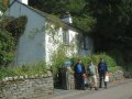 21st August 2004 - AA149 Grasmere - Derek, Dennis & Larry outside Dove Cottage, Town End Grasmere