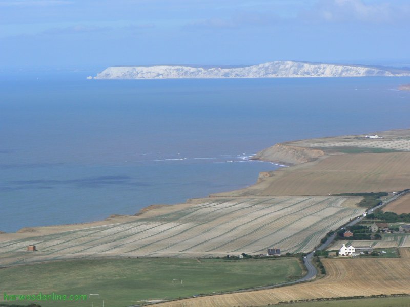 4th September 2006 - Walk 678 - St Catherine's Down - Chale Bay from Gore Down (Click Here to Return to Walking Photos - 680)