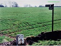 27th June 1989 - Cotswold Way - Sign Post and Mile Stone near Tormarton