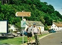 Walk 435 - 11th July 1999 - South West Coastal Path - Colin & Dad at the start