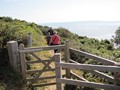 20th August - SWCP - Kissing Gate above Ballard Cliff