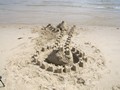 20th August - SWCP - Sand Castle on Middle Beach
