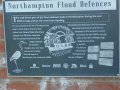 17th October 2002 - Grand Union Canal - Northampton Flood Defences Plaque