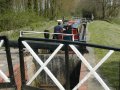 23rd April 2003 - West Midlands Way - Barge on Stratford Canal, at Preston Bagot