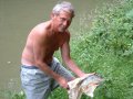 29th July 2004 - Grand Union Canal - Fisherman & His Catch nr Bridge 11