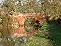 13th January 2005 - Grand Union Canal - Bridge 57 in Winter Sunshine