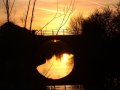 13th January 2005 - Walk 610 - Grand Union Canal - Sunset Under Sedgley's Bridge