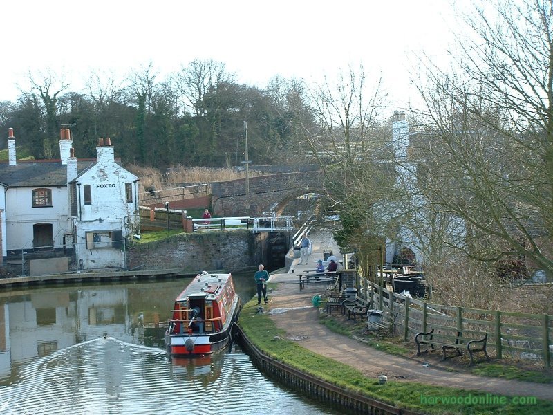 18th March 2005 - Walk 613 - Grand Union Canal - Foxton Junction from Rainbow Bridge (Click Here to Return to Walking Photos - 722)
