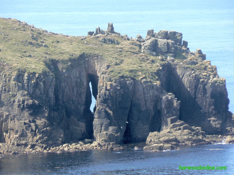 8th August 2006 - Walk 674 - South West Coastal Path - Dr Syntax's Head from Mayon Cliff (Click Here to Return to Walking Photos - 680)