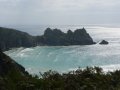 10th August 2006 - South West Coastal Path - Logan Rock from Carn Kissie