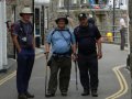 12th August 2006 - South West Coastal Path - Laz Den & Ken in Mousehole Street