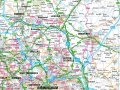 11th November 2002 - West Midlands Way No.26 - Shustoke Reservoirs - Warwickshire - Map Courtesy www.streetmap.co.uk