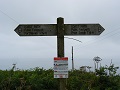 18th September 2009 -  Rinsey Head Finger Post