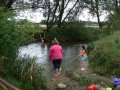 14th August 2009 - Thames Path 2 - Family in River by North Meadow