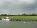 28th August 2009 - Thames Path 3 - Approaching Rain near Footbridge by Roundhouse